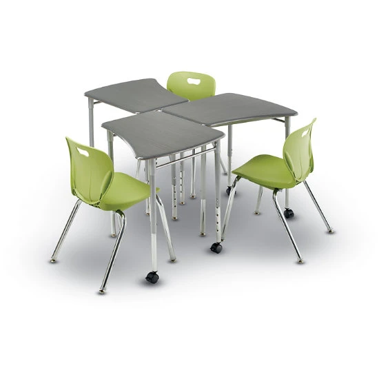 Flow Desk W/ Hard Plastic Top 6 Flow Desk W/ Hard Plastic Top - Image 4