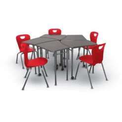 Flow Desk W/ Hard Plastic Top 13 Flow Desk W/ Hard Plastic Top -Office Supplies Shop ACBD F 6