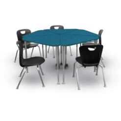 Pente Desk W/ Hard Plastic Top 7 Pente Desk W/ Hard Plastic Top -Office Supplies Shop ACBD P 3