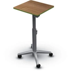 A&D® Crossfit MOTION™ Sit To Stand Rectangle Desk - No Cup Holder