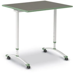 A&D® Crossfit Fixed Top Student Desk - Rectangle