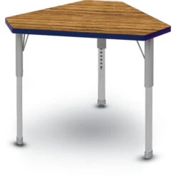 AERO™ Pinacle Single Student Desk 34x31 , AERO Oval Adj. Legs