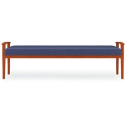 Amherst Wood 3 Seat Bench (Grade 2-Fabric)