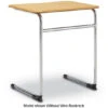 Honor Roll Cantilever Desk - Hard Plastic Top & Chrome Frame 1 Honor Roll Cantilever Desk - Hard Plastic Top & Chrome Frame -Office Supplies Shop AHN HC 1
