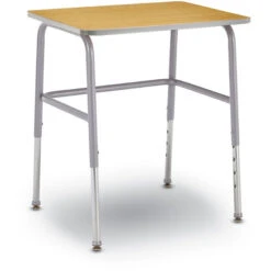 Honor Roll Study Top Desk W/ 18x24 Plastic Laminate Top, Standard Vinyl Insert Glide