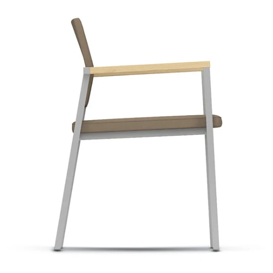 Avon Reception Guest Chair - Upholstered Seat & Upholstered Back 5 Avon Reception Guest Chair - Upholstered Seat & Upholstered Back - Image 3