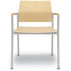 Avon Reception Guest Chair - Laminate Seat & Laminate Back -Office Supplies Shop AVF CA3G 4