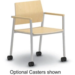 Avon Reception Guest Chair - Laminate Seat & Laminate Back -Office Supplies Shop AVF CA3G 5