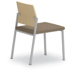 Avon Armless Chair - Upholstered Seat & Laminate Back -Office Supplies Shop AVF CH2G 4