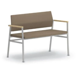 Avon Reception Loveseat - Upholstered Seat & Upholstered Back