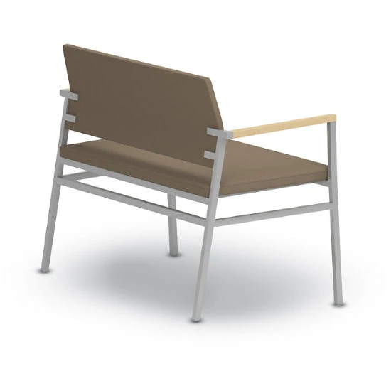 Avon Reception Loveseat - Upholstered Seat & Upholstered Back 4 Avon Reception Loveseat - Upholstered Seat & Upholstered Back - Image 2