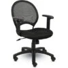 Mesh Task Chair With Adjustable T-Arms -Office Supplies Shop BBM 62A 1