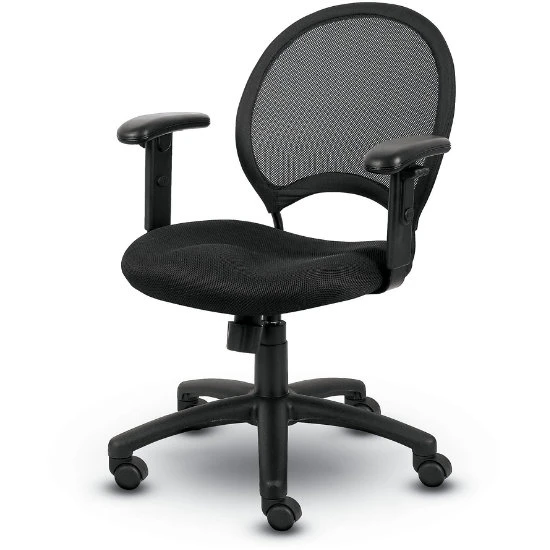 Mesh Task Chair With Adjustable T-Arms 6 Mesh Task Chair With Adjustable T-Arms - Image 4