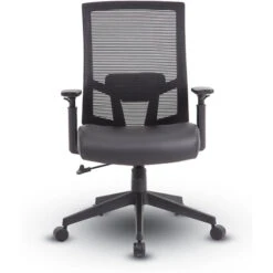Mesh Chair Task Chair - Antimicrobial Vinyl 7 Mesh Chair Task Chair - Antimicrobial Vinyl -Office Supplies Shop BCMH 604A 2