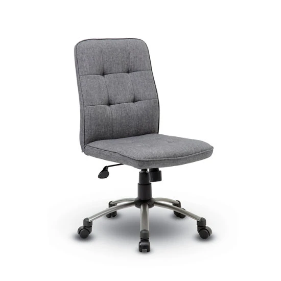 Millennial Modern Home Office Chair - Linen Fabric 4 Millennial Modern Home Office Chair - Linen Fabric - Image 2