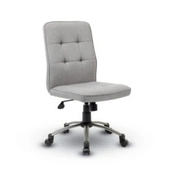 Millennial Modern Home Office Chair - Linen Fabric 10 Millennial Modern Home Office Chair - Linen Fabric -Office Supplies Shop BMMH 330F 3