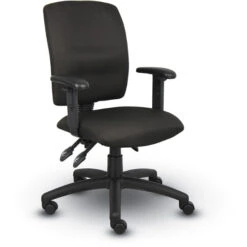 Boss B3036 Multi-Function Fabric Task Chair With Adjustable Arms