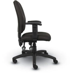 Boss B3036 Multi-Function Fabric Task Chair With Adjustable Arms -Office Supplies Shop BOMS 3036 3