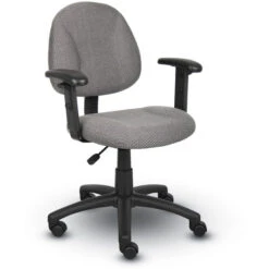 Boss B316 Deluxe Posture Chair With Adjustable Arms