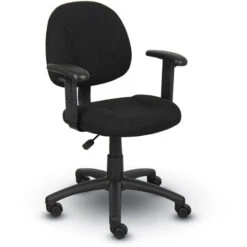 Boss B316 Deluxe Posture Chair With Adjustable Arms 10 Boss B316 Deluxe Posture Chair With Adjustable Arms -Office Supplies Shop BOSD TC A 3