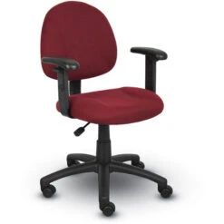 Boss B316 Deluxe Posture Chair With Adjustable Arms 11 Boss B316 Deluxe Posture Chair With Adjustable Arms -Office Supplies Shop BOSD TC A 4