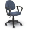 Boss B317 Deluxe Posture Chair With Loop Arms 1 Boss B317 Deluxe Posture Chair With Loop Arms -Office Supplies Shop BOSD TC L 1