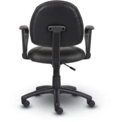 Boss B307 Black Posture Chair With Loop Arms -Office Supplies Shop BOSD TL L 4