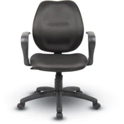 Boss B1015 Mid-Back Task Chair With Loop Arms 7 Boss B1015 Mid-Back Task Chair With Loop Arms -Office Supplies Shop BOTC MB L 2