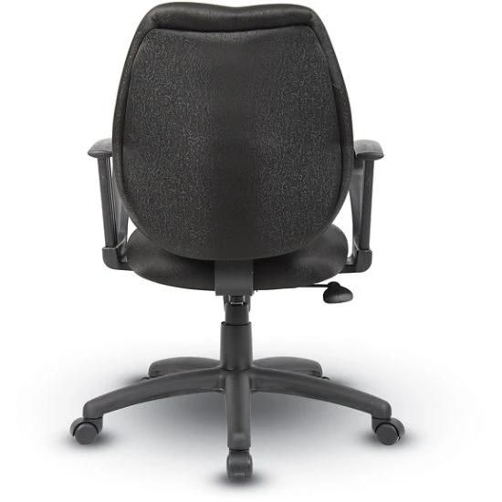 Boss B1015 Mid-Back Task Chair With Loop Arms 6 Boss B1015 Mid-Back Task Chair With Loop Arms - Image 4