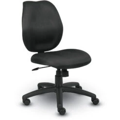Boss B1016 Armless Mid-Back Task Chair