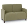 Siena 2 Seat Sofa (Grade 2-Fabric) -Office Supplies Shop BRC 2E 1