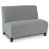 Siena Armless Loveseat (Grade 3-Vinyl) 1 Siena Armless Loveseat (Grade 3-Vinyl) -Office Supplies Shop BRC LS V 1