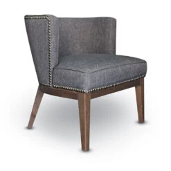 Ava Chair With Accent Rivets