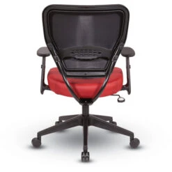 Antimicrobial Dillon Seat/Back Task Chair W/ Adj. Angled Arms & Angled Nylon Base -Office Supplies Shop BVM 55AV 4