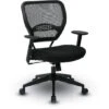 Air Grid® Back And Black Mesh Seat, Adjustable Angled Arms And Angled Nylon Base