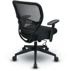 Air Grid® Back And Black Mesh Seat, Adjustable Angled Arms And Angled Nylon Base -Office Supplies Shop BVM 5F Q 4