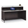 Cosmo Collection Glass Top Reception Desk -Office Supplies Shop CCMO SD 1