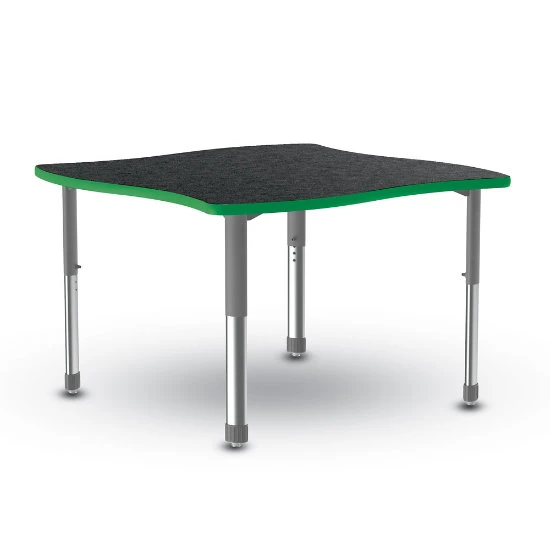 42"Wx42"D Swerve Standard Collaborative Desk 3 42"Wx42"D Swerve Standard Collaborative Desk