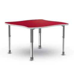 42"Wx42"D Swerve Premium Collaborative Desk