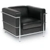 Madison Club Chair With Chrome Exposed Frame 1 Madison Club Chair With Chrome Exposed Frame -Office Supplies Shop CMA C 1