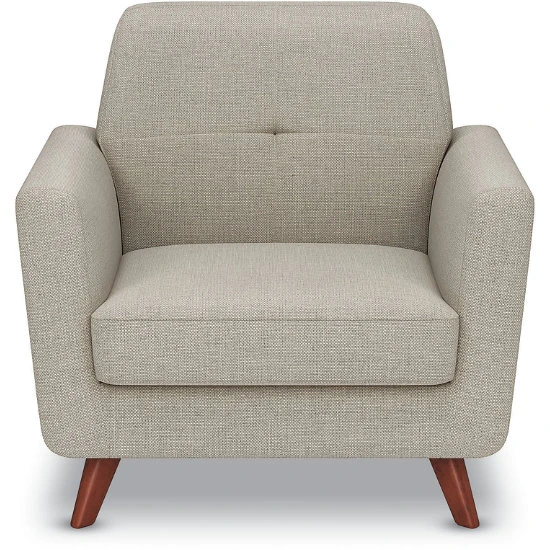 Partridge Collection Club Chair With Dark Cherry Wood Legs 4 Partridge Collection Club Chair With Dark Cherry Wood Legs - Image 2