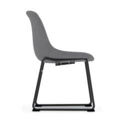 Willow Mid Back Guest Chair W/ Black Sled Base -Office Supplies Shop COWL SL 4