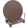 Table Truck For Round Tables, Edge Stacking (7-10 Table Capacity)