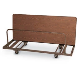 Table Truck For Rectangular Tables, Edge Stacking