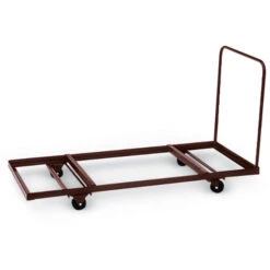 Table Truck For Rectangular Tables, Flat Stacking (12-16 Table Capacity)