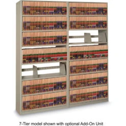 TrakSlider™ Open Shelving Starter Unit -Office Supplies Shop DDF S 3