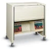 Basic File Cart With 2 Filing Shelves And Tambour Door -Office Supplies Shop DFC F2D 1