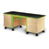 H-Frame Desk W/ ChemGuard® Top 2 H-Frame Desk W/ ChemGuard® Top -Office Supplies Shop DHTD 93C 1