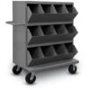 Heavy-Duty Mobile Storage With 12 Bins -Office Supplies Shop DRH MS12 1