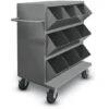 Heavy-Duty Mobile Storage With 9 Bins 1 Heavy-Duty Mobile Storage With 9 Bins -Office Supplies Shop DRH MS9 1